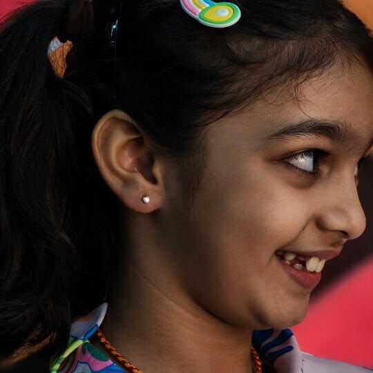 Ear piercing for kids
